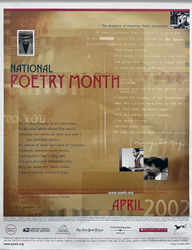 National Poetry Month Poster 2002