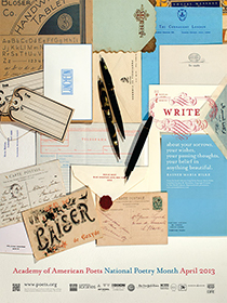 National Poetry Month Poster 2013